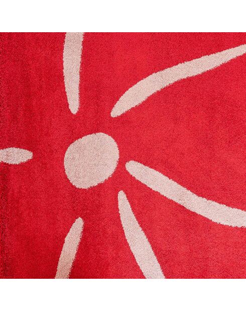 Tapis GROOVY 385 rouge - 200x280  cm
