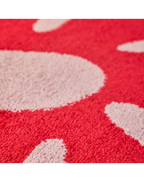 Tapis GROOVY 385 rouge - 200x280  cm