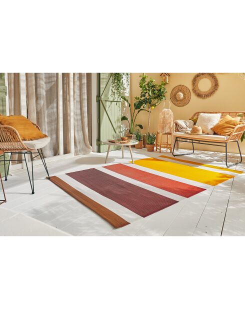 Tapis extérieur Capri 1744 orange - 150x220  cm