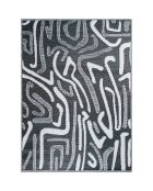 Tapis extérieur Capri 1741 noir - 150x220  cm