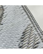 Tapis extérieur Capri 1741 noir - 150x220  cm