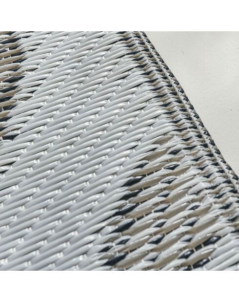 Tapis extérieur Capri 1741 noir - 150x220  cm