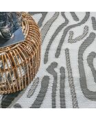 Tapis extérieur Capri 1741 noir - 150x220  cm