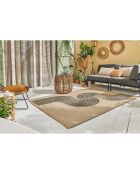 Tapis extérieur Capri 1743 noir  - 120x160  cm