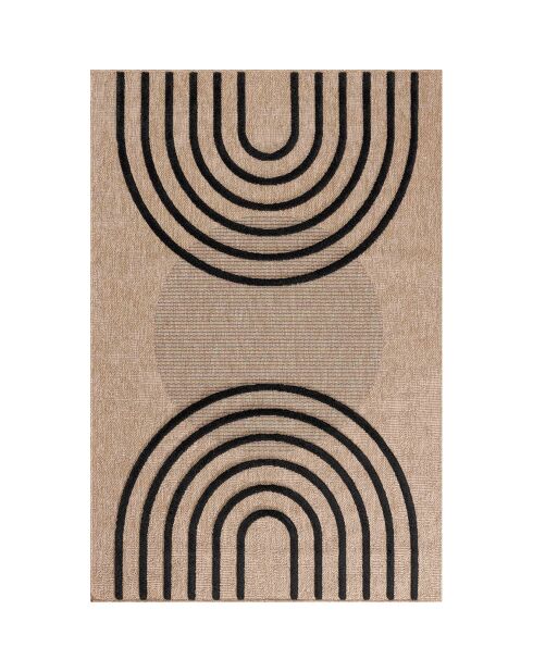 Tapis Palma 9495 noir  - 120x170 cm