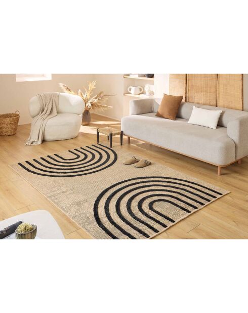Tapis Palma 9495 noir  - 120x170 cm
