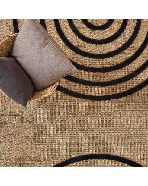 Tapis Palma 9495 noir  - 120x170 cm