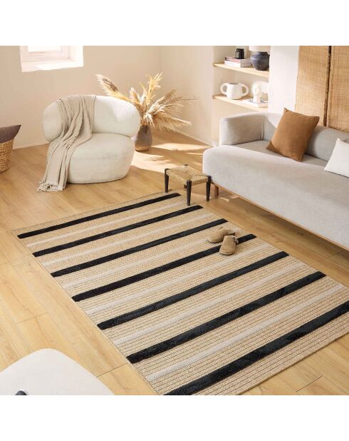 Tapis Palma 9492 noir  - 120x170 cm