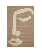 Tapis Palma 9493 blanc  - 80x150 cm