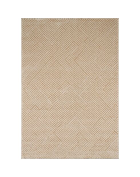 Tapis Bianca 160 beige - 160x160 cm