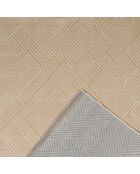 Tapis Bianca 160 beige - 160x160 cm
