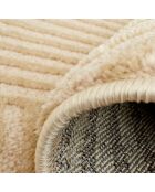 Tapis Bianca 160 beige - 160x160 cm