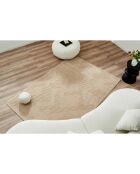 Tapis Bianca 160 beige - 160x160 cm