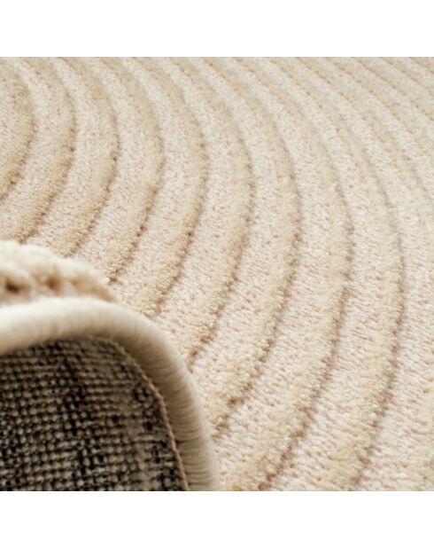 Tapis Bianca 159 beige - 160x160 cm