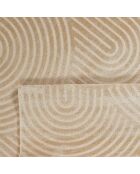 Tapis Bianca 157 beige - 160x160 cm