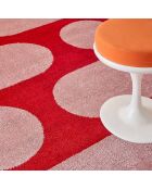Tapis GROOVY 381 rouge - 80x140  cm