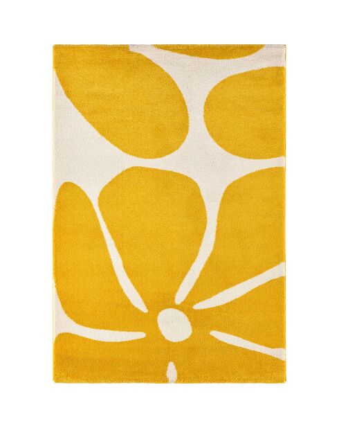 Tapis GROOVY 385 jaune - 80x140  cm