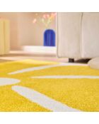 Tapis GROOVY 385 jaune - 80x140  cm