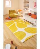 Tapis GROOVY 385 jaune - 80x140  cm