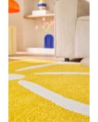 Tapis GROOVY 385 jaune - 80x140  cm