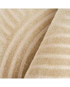 Tapis Bianca 157 beige  - 120x120 cm