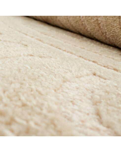 Tapis Bianca 157 beige  - 120x120 cm