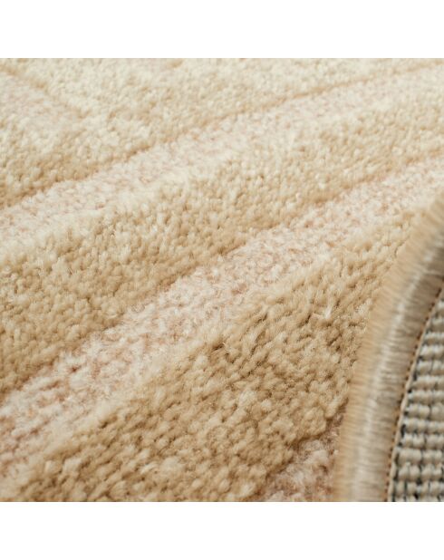 Tapis Bianca 157 beige  - 120x120 cm