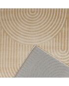 Tapis Bianca 157 beige  - 120x120 cm