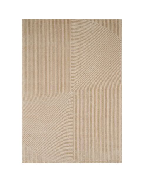 Tapis Bianca 159 beige  - 120x120 cm