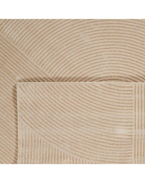 Tapis Bianca 159 beige  - 120x120 cm