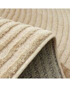 Tapis Bianca 159 beige  - 120x120 cm