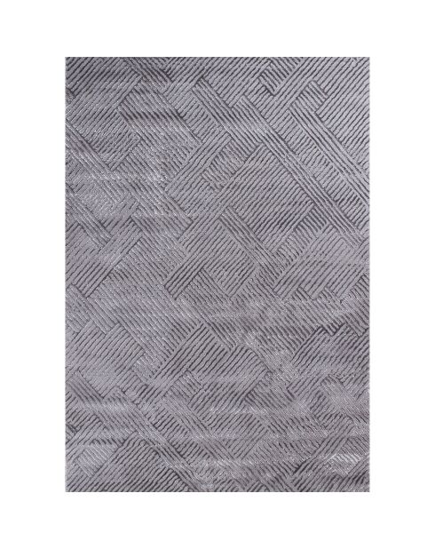 Tapis Bianca 160 gris  - 120x120 cm