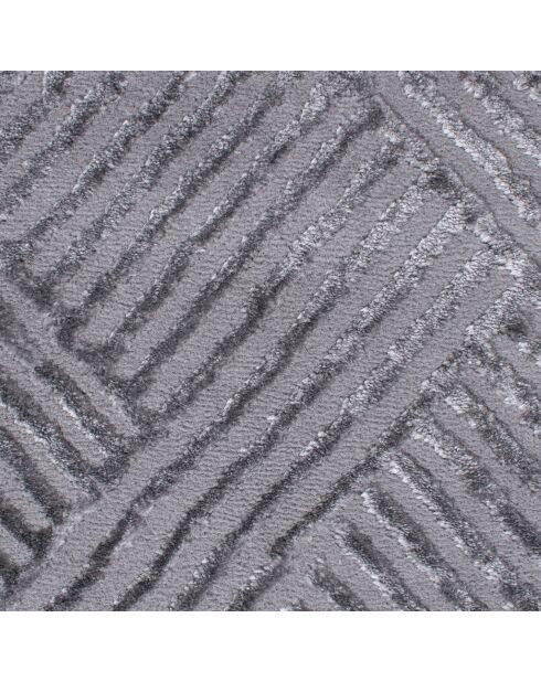 Tapis Bianca 160 gris  - 120x120 cm