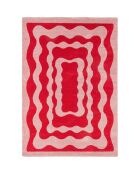 Tapis GROOVY 382 rouge - 120x160  cm