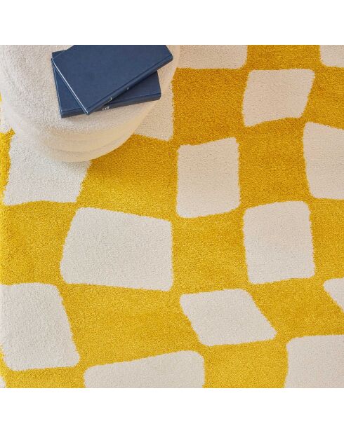 Tapis GROOVY 383 jaune - 120x160  cm