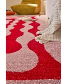 Tapis GROOVY 382 rouge - 120x160  cm