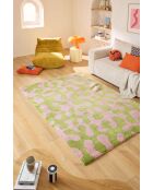 Tapis GROOVY 384 vert - 120x160  cm