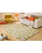 Tapis GROOVY 384 vert - 120x160  cm