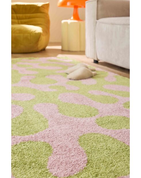 Tapis GROOVY 384 vert - 120x160  cm
