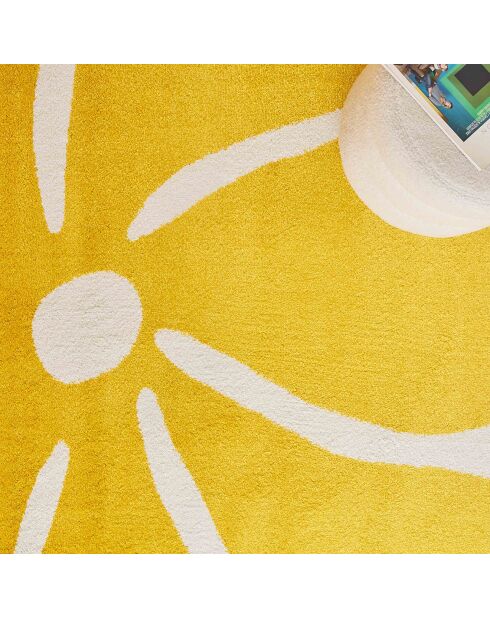 Tapis GROOVY 385 jaune - 120x160  cm