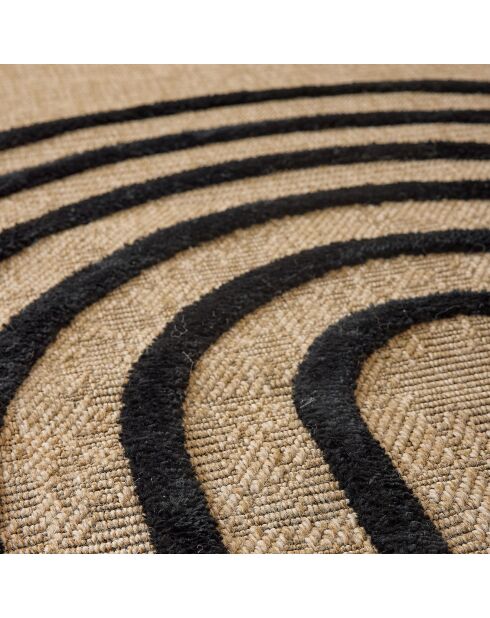 Tapis Palma 9495 noir - 160x230 cm