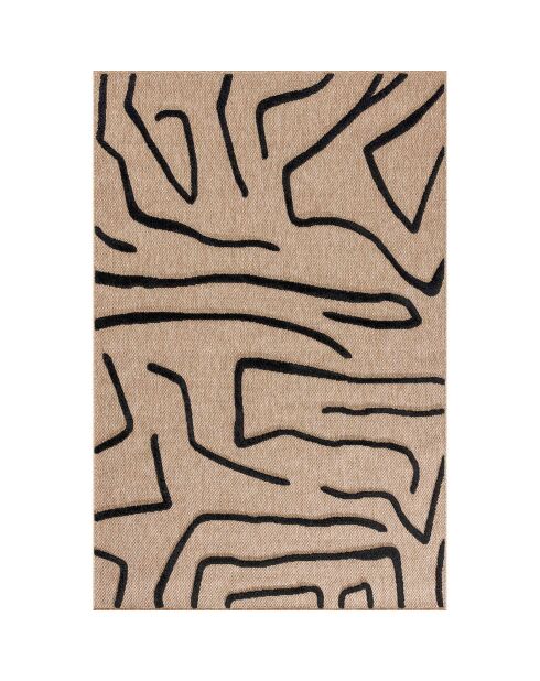 Tapis Palma 9490 noir - 160x230 cm