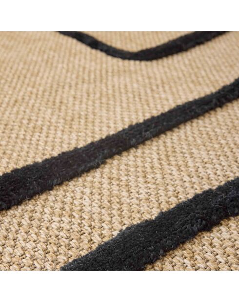 Tapis Palma 9490 noir - 160x230 cm