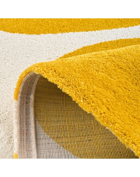Tapis GROOVY 385 jaune - 120x160  cm