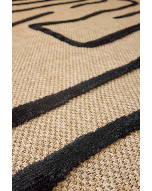 Tapis Palma 9490 noir - 160x230 cm