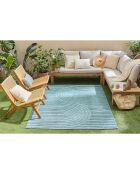 Tapis intérieur/extérieur Santorini 986 turquoise  - 80x300 cm