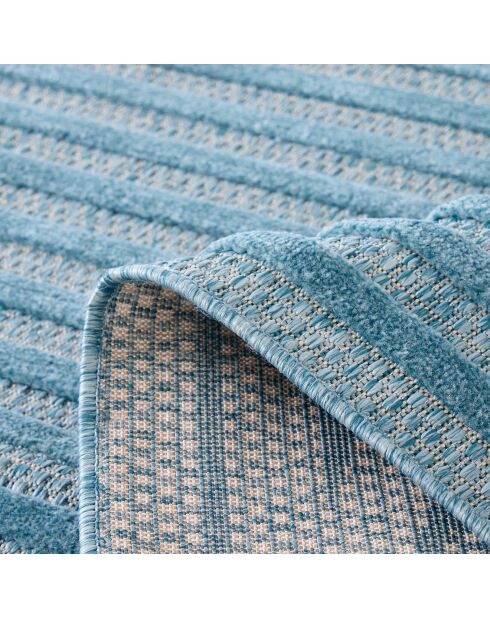 Tapis intérieur/extérieur Santorini 986 turquoise  - 80x300 cm