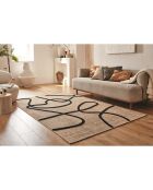 Tapis Palma 9494 noir  - 120x170 cm