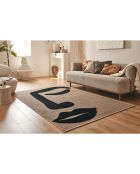 Tapis Palma 9493 noir 160x230 cm