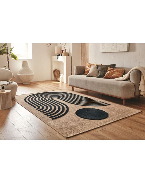Tapis Palma 9499 noir 160x230 cm